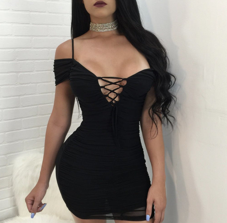 Women 'S Sexy Deep V Plunge Sleeveless Cut Out Bodycon Bandage Cocktial Party Dresses