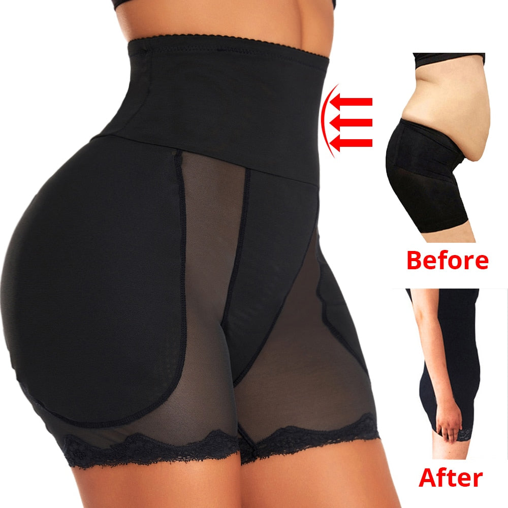 Butt Lifter Shapewear High Waist Tummy Control Hip Padded Panties Shapewear High Waist Trainer for Women