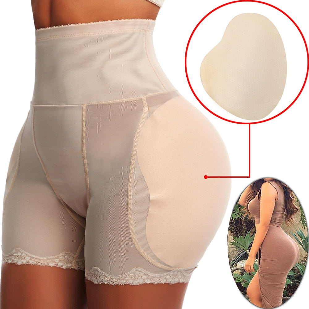 Butt Lifter Shapewear High Waist Tummy Control Hip Padded Panties Shapewear High Waist Trainer for Women