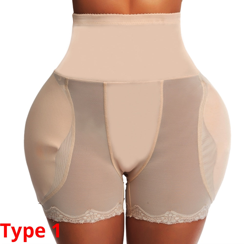 Butt Lifter Shapewear High Waist Tummy Control Hip Padded Panties Shapewear High Waist Trainer for Women