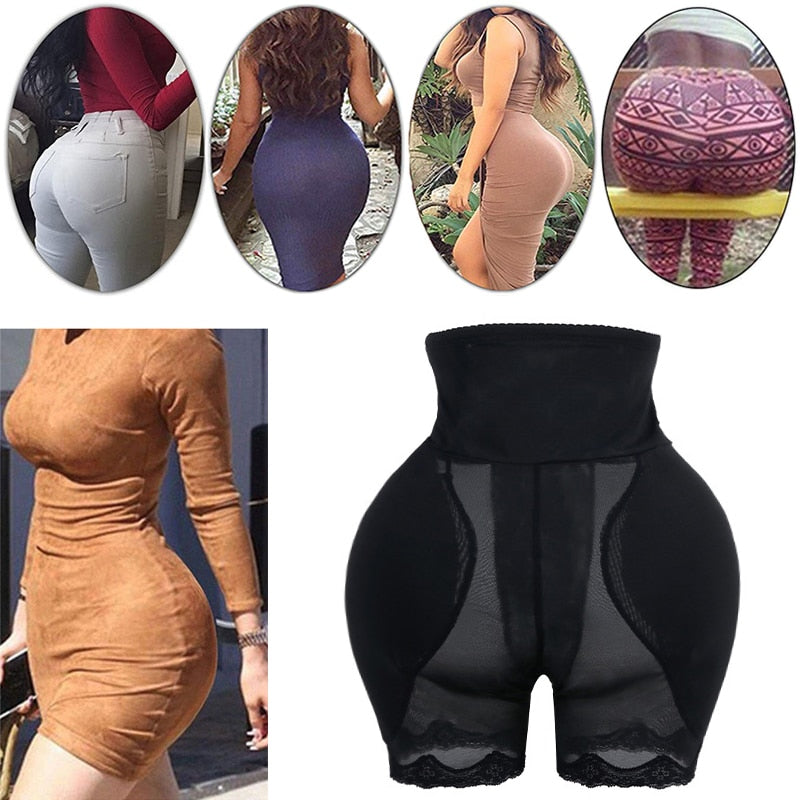 Butt Lifter Shapewear High Waist Tummy Control Hip Padded Panties Shapewear High Waist Trainer for Women
