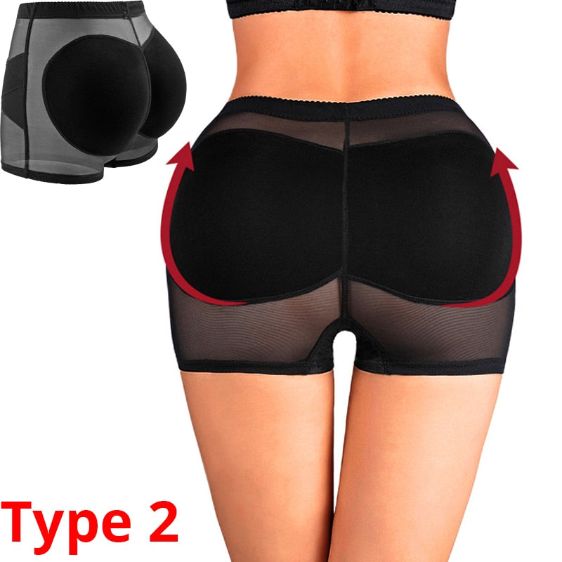 Butt Lifter Shapewear High Waist Tummy Control Hip Padded Panties Shapewear High Waist Trainer for Women