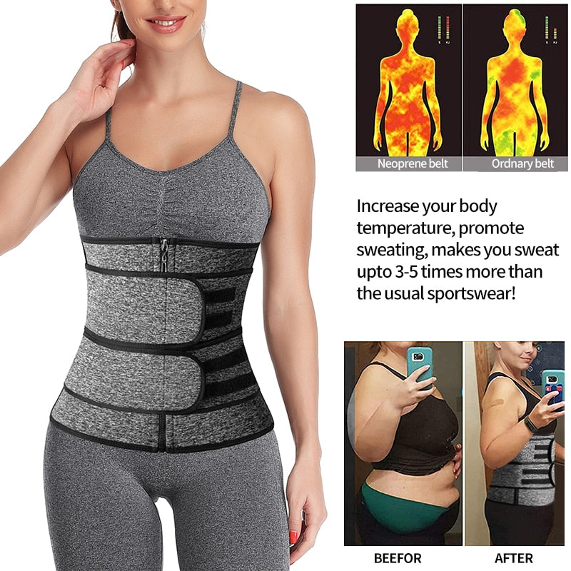 Neoprene Waist Trainer Belt for Women Weight Loss Body Shaper Slimmer Shapewear