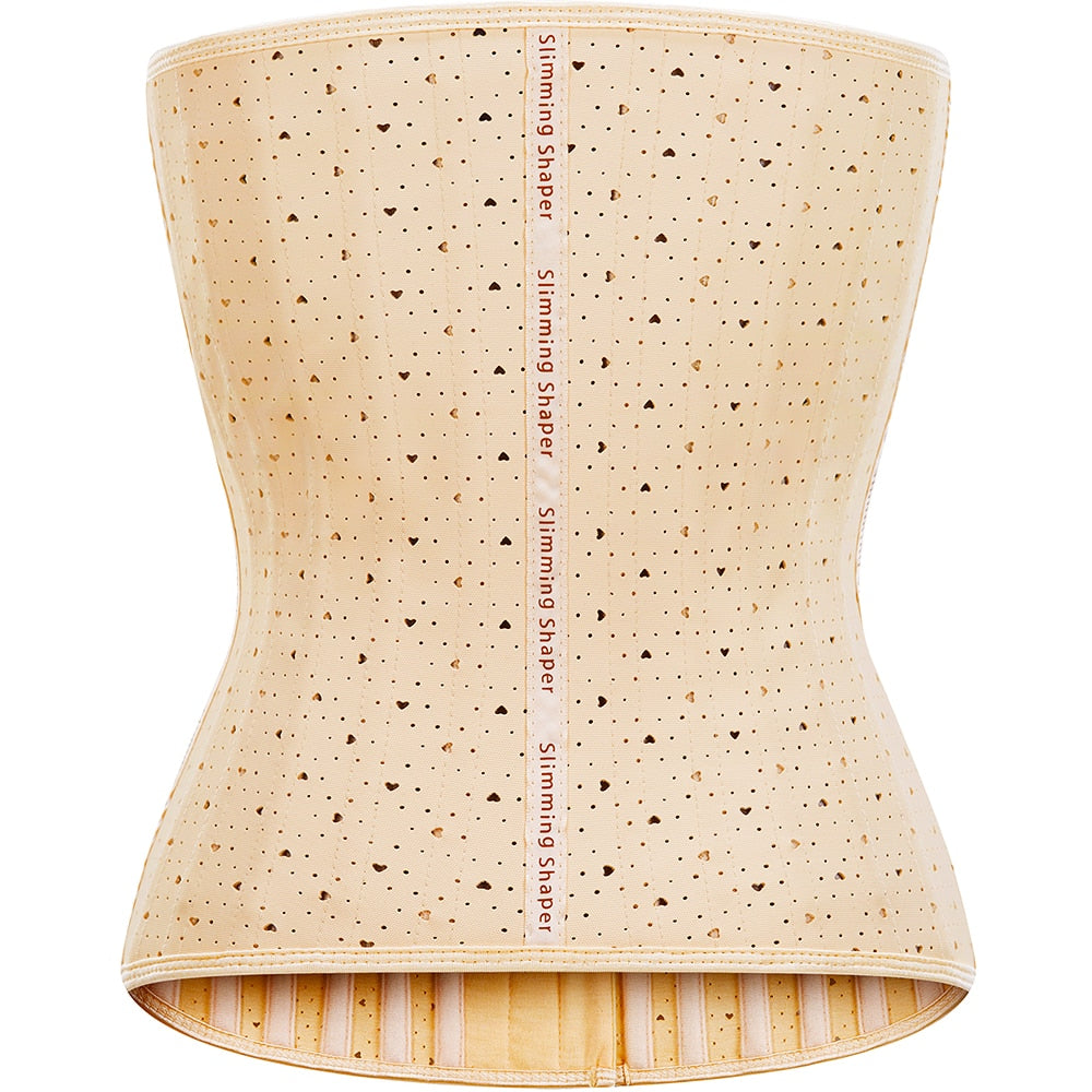 Women Long Torso Latex Waist Trainer Body Shapewear Steel Bone Colombian Girdles