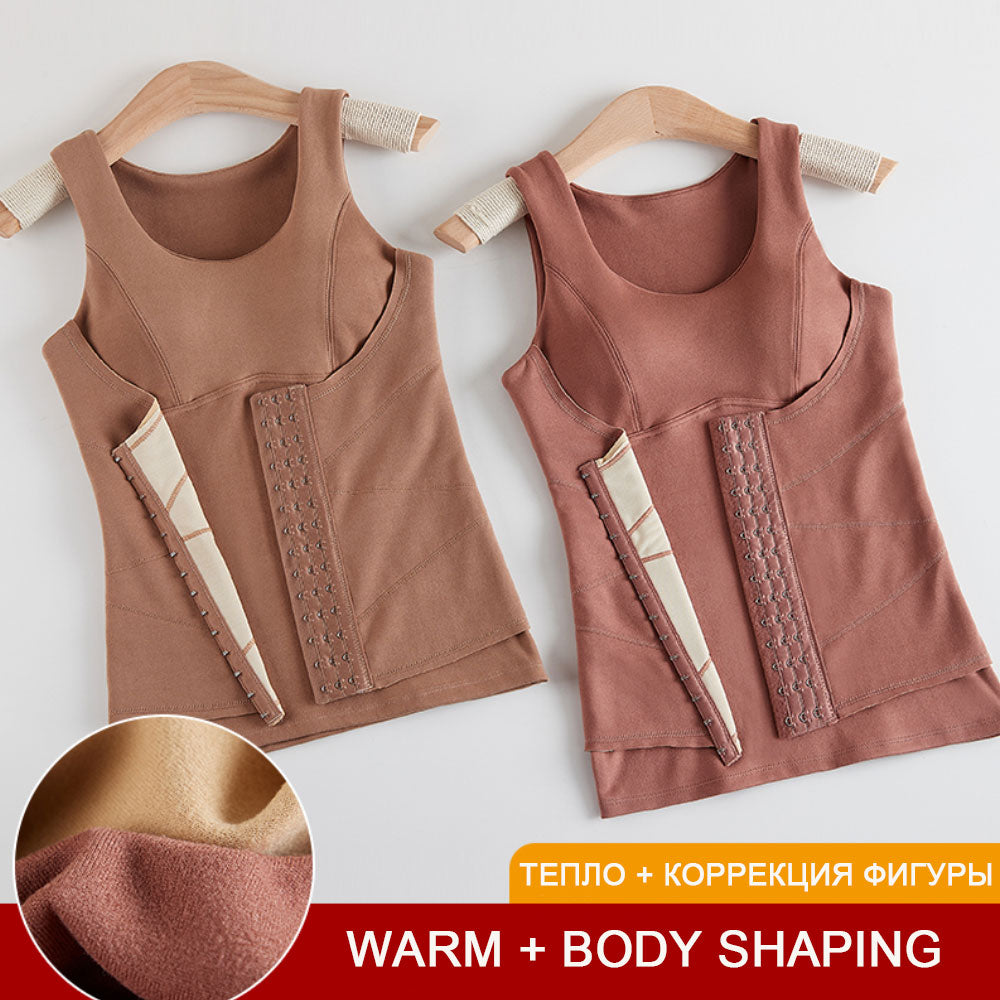 Shapewear for Women Tummy Control Underwear Body Shaper Tops with Bra Women Waist Trainer