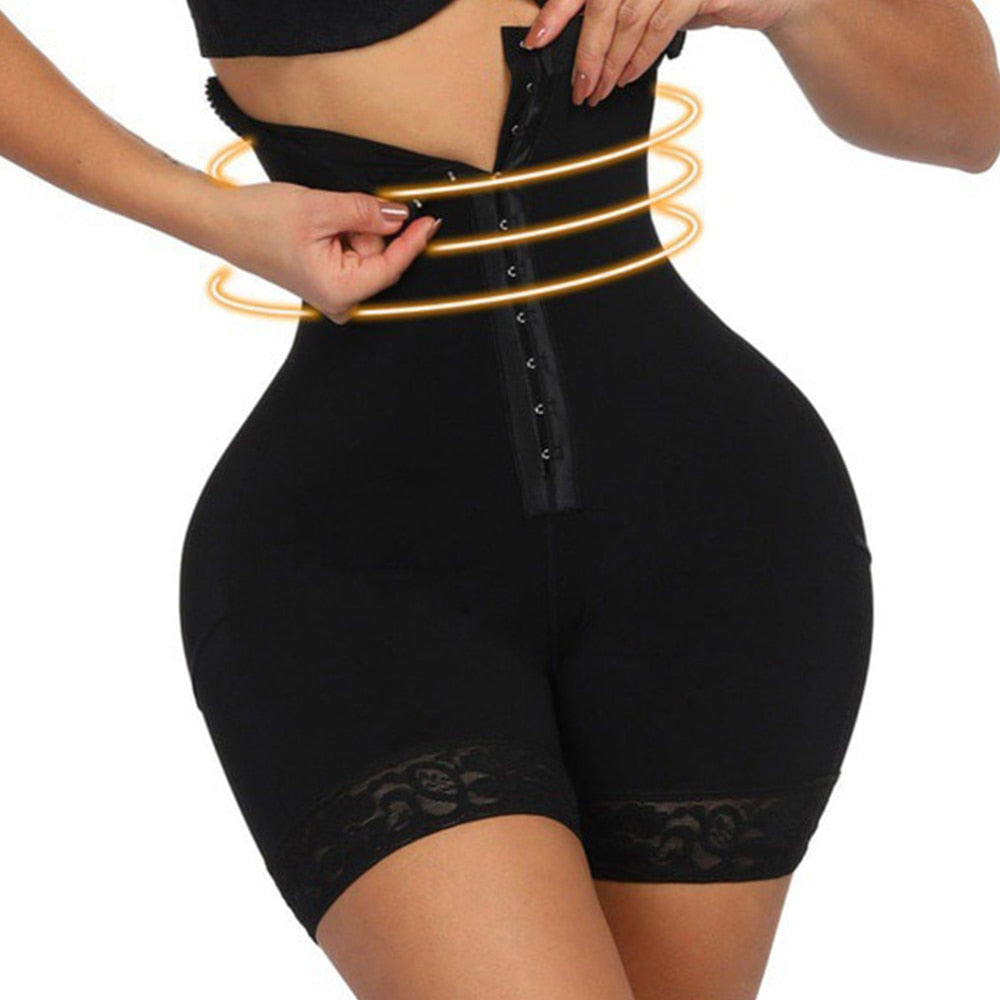 Fajas Colombianas Shapewear for Women Tummy Control Full Body Shaper Butt Lifter Waist Trainer Bodysuits Open Bust