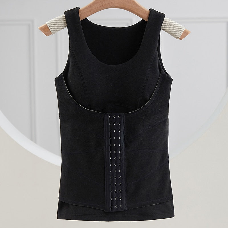 Shapewear for Women Tummy Control Underwear Body Shaper Tops with Bra Women Waist Trainer