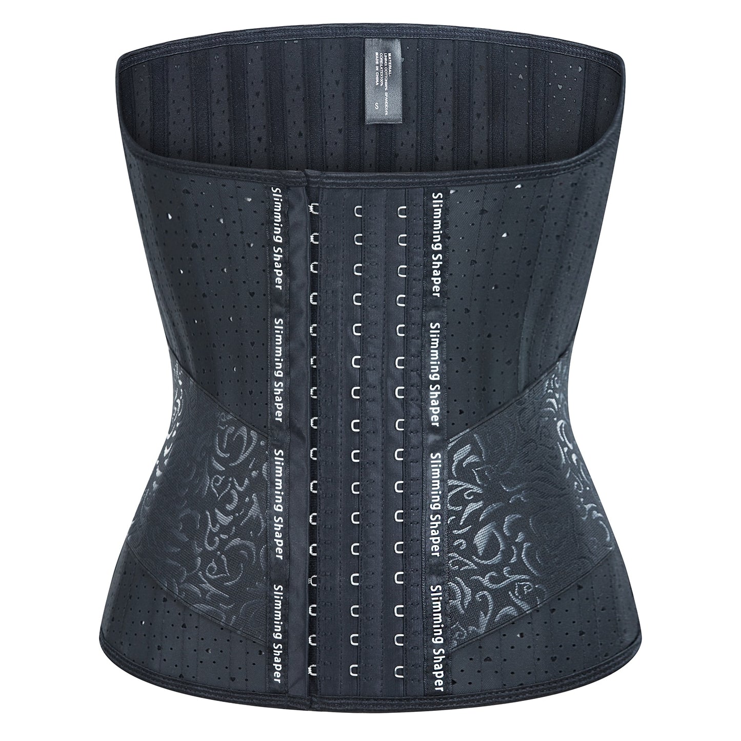 Women Long Torso Latex Waist Trainer Body Shapewear Steel Bone Colombian Girdles